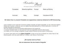 Tablet Screenshot of fotoatelier-buck.de